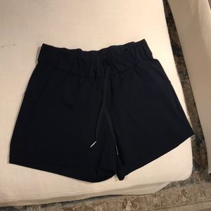Lululemon Dark Navy On the Fly Shorts 2.5”